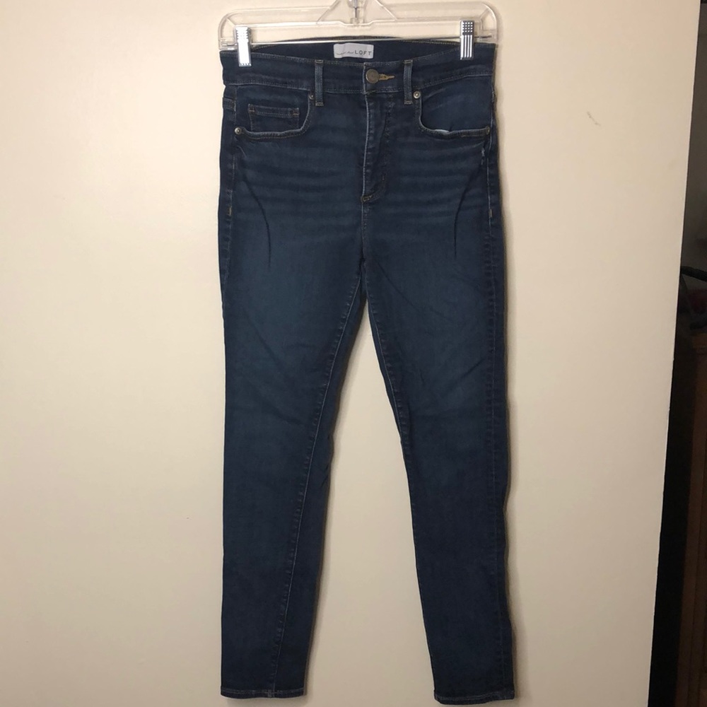 Loft high waist jeans